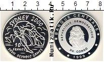 Продать Монеты Конго 10 франков 1999 Серебро