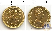 Продать Монеты Остров Мэн 1 фунт 1973 Золото