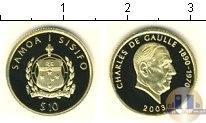 Продать Монеты Самоа 10 долларов 2003 Золото
