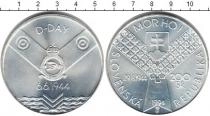 Продать Монеты Словакия 200 крон 1994 Серебро