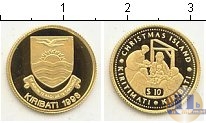 Продать Монеты Кирибати 10 долларов 1998 Золото