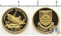 Продать Монеты Кирибати 10 долларов 1998 Золото