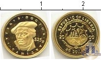 Продать Монеты Либерия 25 долларов 2000 Золото