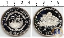 Продать Монеты Либерия 20 долларов 2000 Серебро