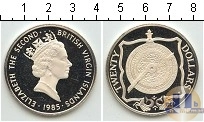 Продать Монеты Виргинские острова 20 долларов 1985 Серебро