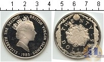 Продать Монеты Виргинские острова 20 долларов 1985 Серебро