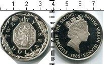 Продать Монеты Виргинские острова 20 долларов 1985 Серебро
