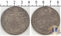 Продать Монеты Ватикан 1 пиастр 1818 Серебро