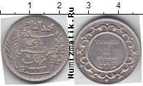 Продать Монеты Тунис 1 франк 1308 Серебро