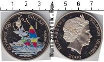 Продать Монеты Соломоновы острова 1 доллар 2000 Медно-никель