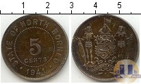 Продать Монеты Саравак 5 центов 1941 Медно-никель