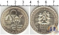 Продать Монеты Центральная Африка 5000 франков 1982 Серебро