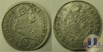 Продать Монеты Австрия 3 крейцера 1694 Серебро