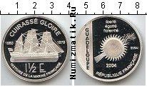 Продать Монеты Гваделупа 1 1/2 евро 2004 Серебро