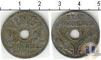 Продать Монеты Франция 10 сантим 1853 Медь