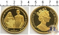Продать Монеты Остров Мэн 1 крона 1997 Серебро