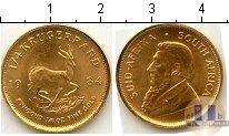 Продать Монеты ЮАР 1/4 крюгерранда 1984 Золото