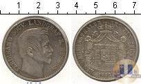 Продать Монеты Гессен-Хомбург 1 талер 1863 Серебро