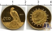 Продать Монеты Мальта 10 фунтов 1975 Золото