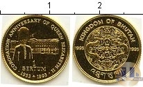 Продать Монеты Бутан 1 сетрум 1993 Золото