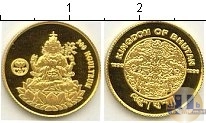 Продать Монеты Бутан 300 нгултрум 1996 Золото