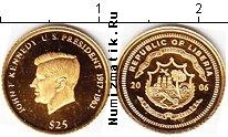 Продать Монеты Либерия 25 долларов 2000 Золото