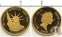 Продать Монеты Острова Кука 20 долларов 1992 Золото