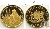 Продать Монеты Сомали 5 долларов 2005 Золото