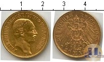 Продать Монеты Саксония 20 марок 1905 Золото