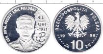 Продать Монеты Польша 10 злотых 1998 Серебро