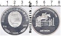 Продать Монеты Северная Корея 500 вон 1995 Серебро
