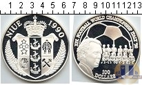 Продать Монеты Ниуэ 100 долларов 1990 Серебро