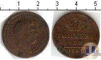 Продать Монеты Италия 1 торнеси 1856 Медь