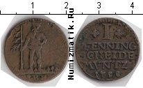 Продать Монеты Ганновер 1 пфенниг 1742 Медь