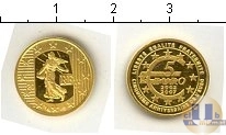 Продать Монеты Франция 5 евро 2007 Золото