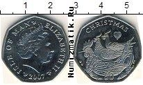 Продать Монеты Остров Мэн 50 пенсов 2007 Медно-никель
