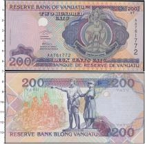 Продать Банкноты Вануату 200 вату 1995 