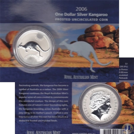 Продать Подарочные монеты Австралия Австралийская кукабурра 2006 Серебро