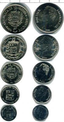 Продать Наборы монет Венесуэла Венесуэла 1989-1990 0 Медно-никель