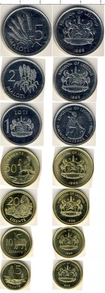 Продать Наборы монет Лесото Лесото 1998-2006 0 