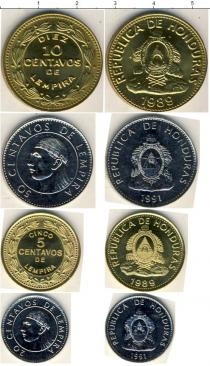 Продать Наборы монет Гондурас Гондурас 1989-1991 0 