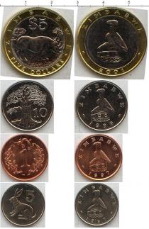 Продать Наборы монет Зимбабве Зимбабве 1997-2001 0 