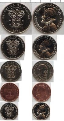 Продать Наборы монет Панама Панама 2001 2001 