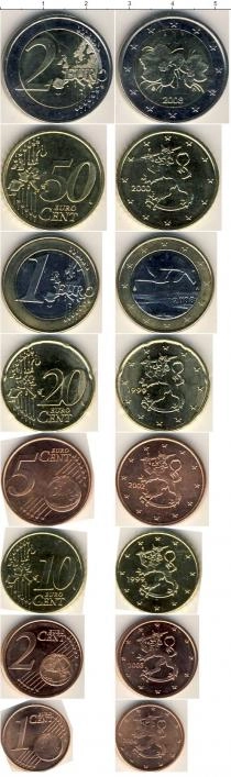 Продать Наборы монет Финляндия Финляндия 1999-2008 0 
