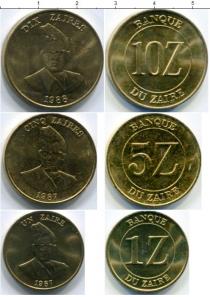 Продать Наборы монет Заир Заир 1987-1988 0 