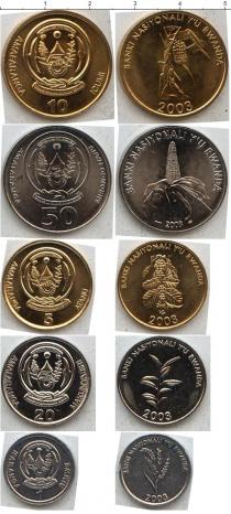 Продать Наборы монет Руанда Руанда 2003 2003 