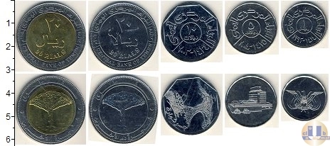 Продать Наборы монет Йемен Йемен 2003-2006 0 