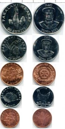 Продать Наборы монет Тонга Тонга 2002-2005 0 