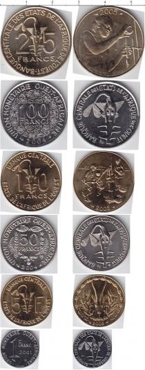 Продать Наборы монет Центральная Африка Центральная Африка 1984-2005 0 