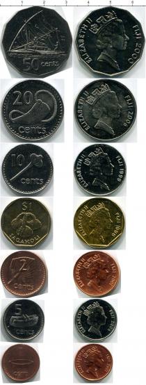 Продать Наборы монет Фиджи Фиджи 1997-2001 0 